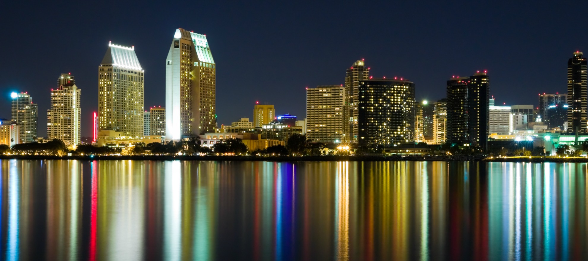 San Diego Background at night contact page - Financial Grade